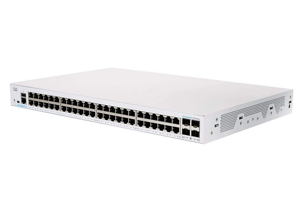 48-port Gigabit Managed Switch Cisco CBS350-48T-4G, 4x1G SFP