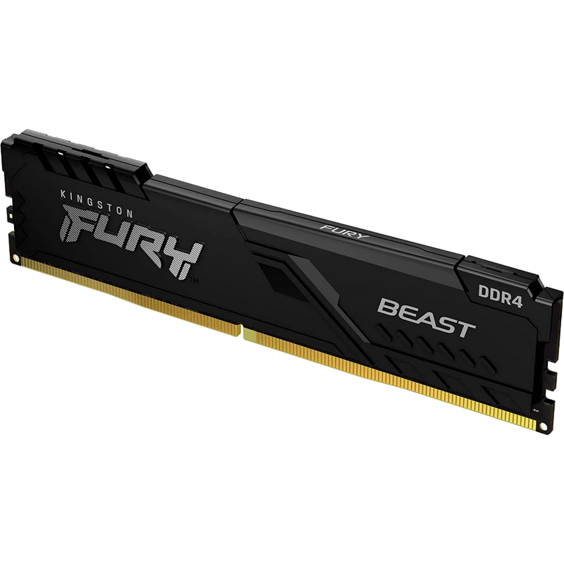 32GB DDR4-3200MHz Kingston FURY Beast (KF432C16BB/32), CL16-20-20, 1.35V, Black
