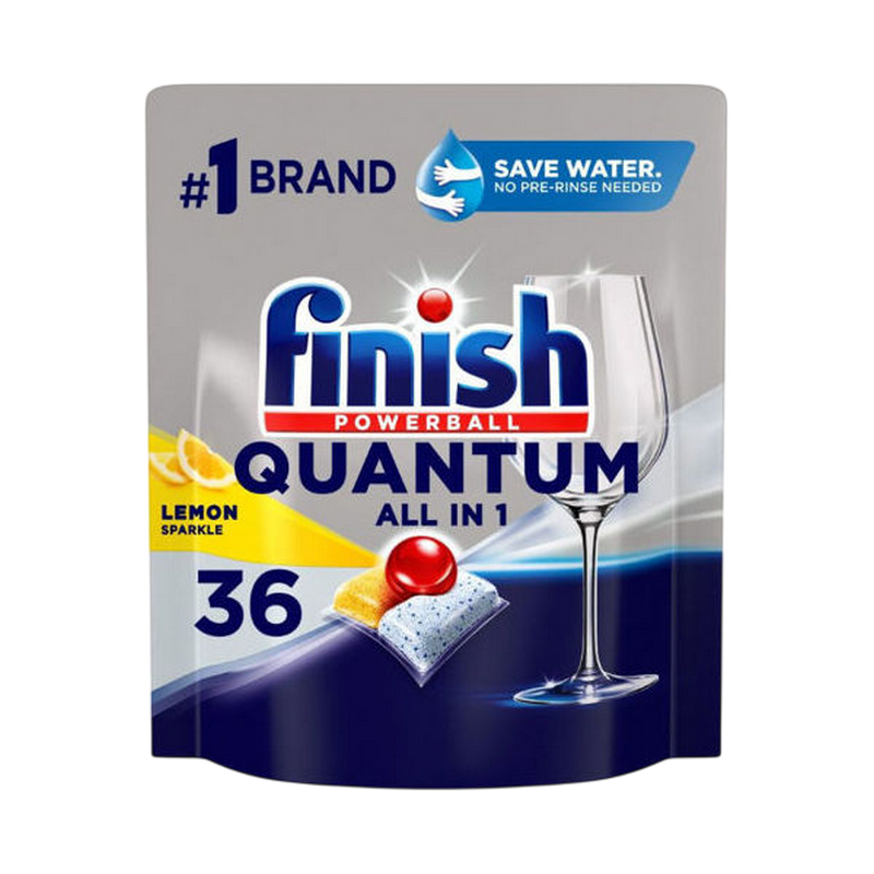 Dishwasher Capsules FINISH 36tab Quantum All in One Lemon