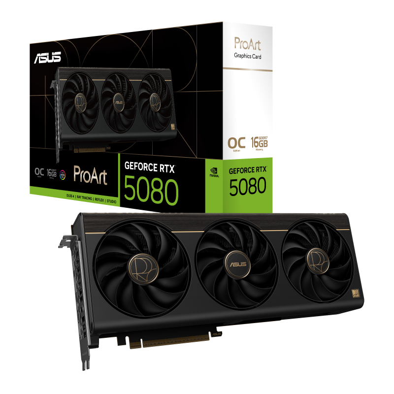 VGA ASUS RTX5080 16GB GDDR7 ProArt OC (PROART-RTX5080-O16G)
