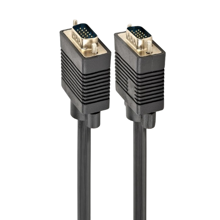 Cable VGA Premium 3.0m, HD15M/HD15M Black, Cablexpert, CC-PPVGA-10-B