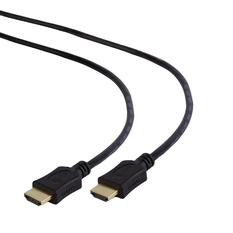 Cable HDMI to HDMI 0.5m Cablexpert male-male, V1.4, Black, CC-HDMI4L-0.5M