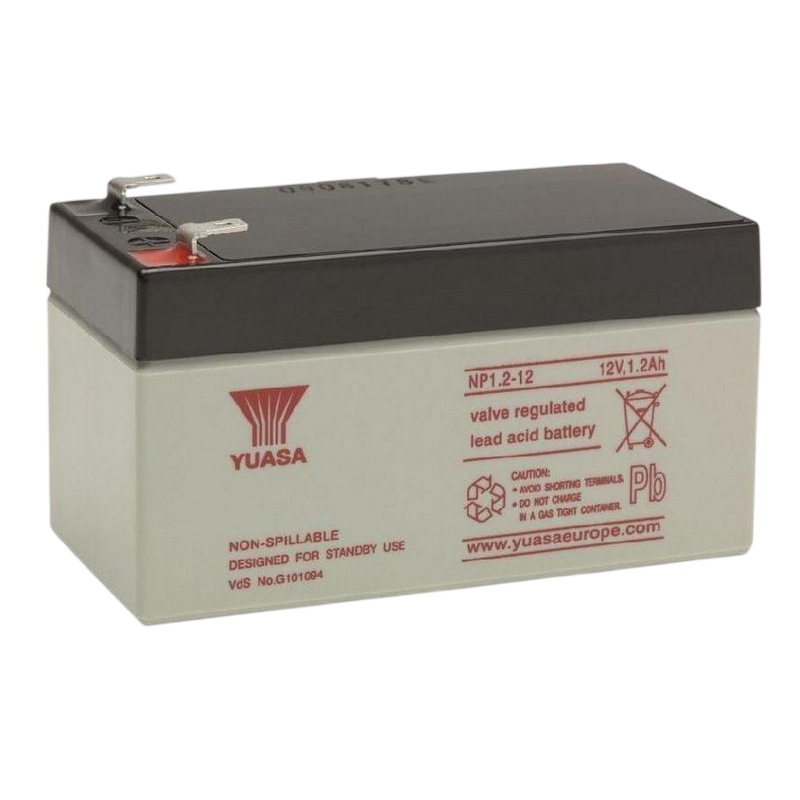 Baterie UPS 12V/ 1,2AH Yuasa NP1.2-12, 3-5 Years