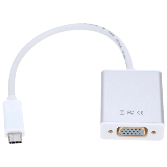 Adapter USB TYPE C to VGA Female, APC-631006