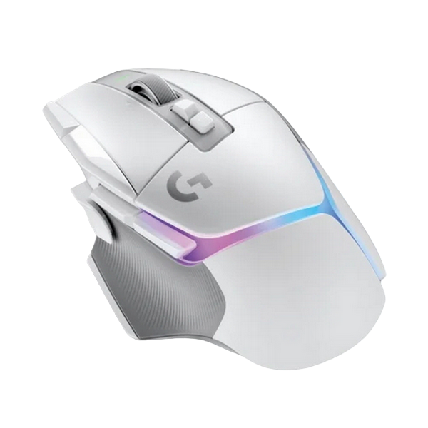 Gaming Wireless Mouse Logitech G502 X Plus, 25.6k dpi, 13 buttons, 400IPS, 40G, 106g, 1000Hz, 130h, Ergonomic, Hyper Scroll, RGB, 2.4Ghz, White