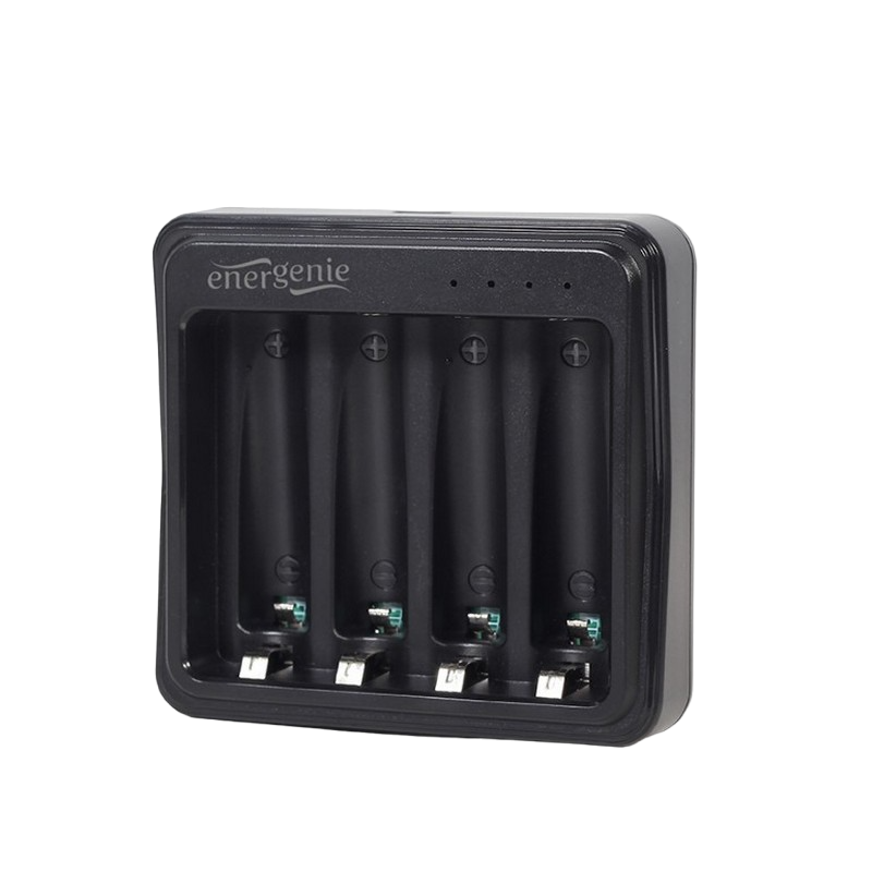 Energenie "BC-USB-03" Charger 4-pos AA/AAA + 4AAA