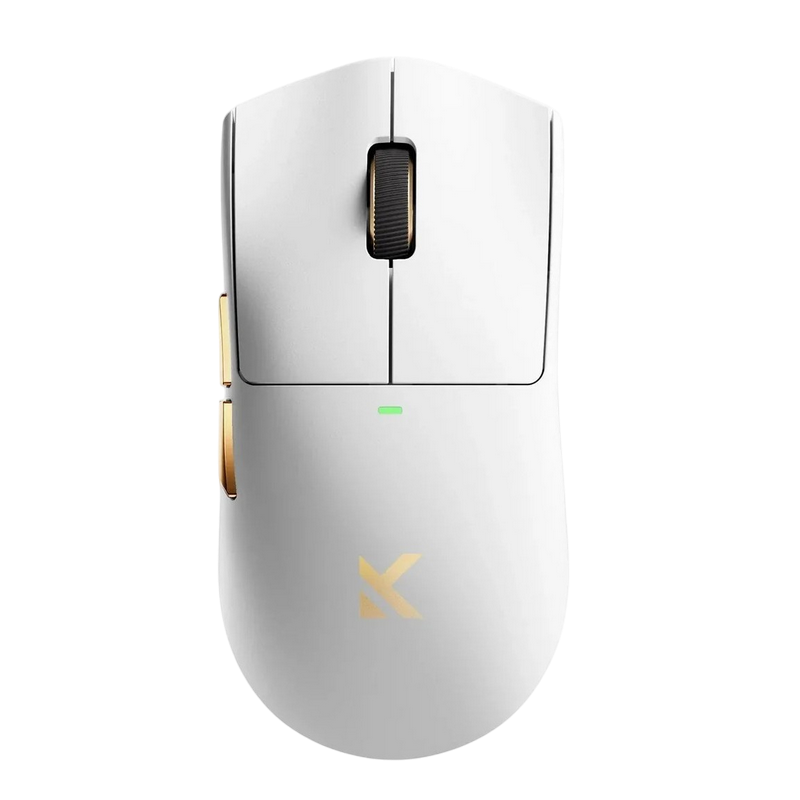 Gaming Wireless Mouse MCHOSE K7 Ultra S, White Gold