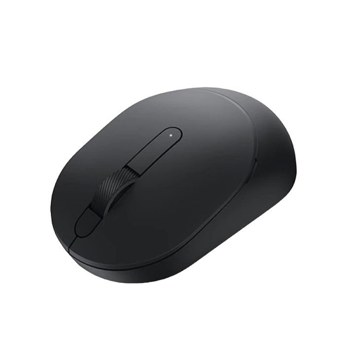 Wireless Mouse Dell MS3320W, Optical, 1000/1600/2400/4000 dpi, 3 buttons, 2.4 GHz/BT, 1xAA, Black