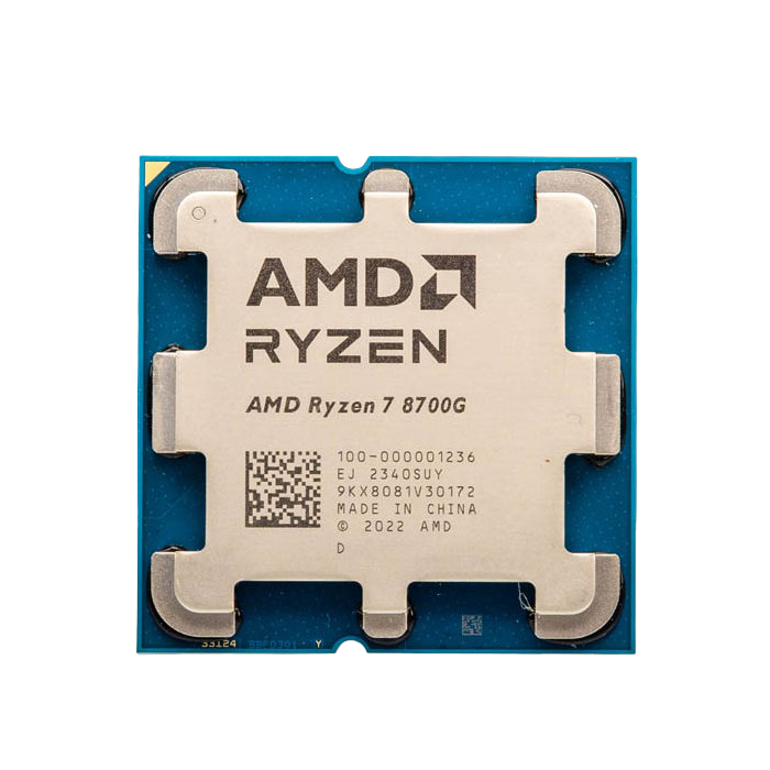 CPU AMD Ryzen 7 8700G (4.2-5.1GHz, 8C/16T, L2 8MB, L3 16MB, 4nm, 65W), Socket AM5, Tray