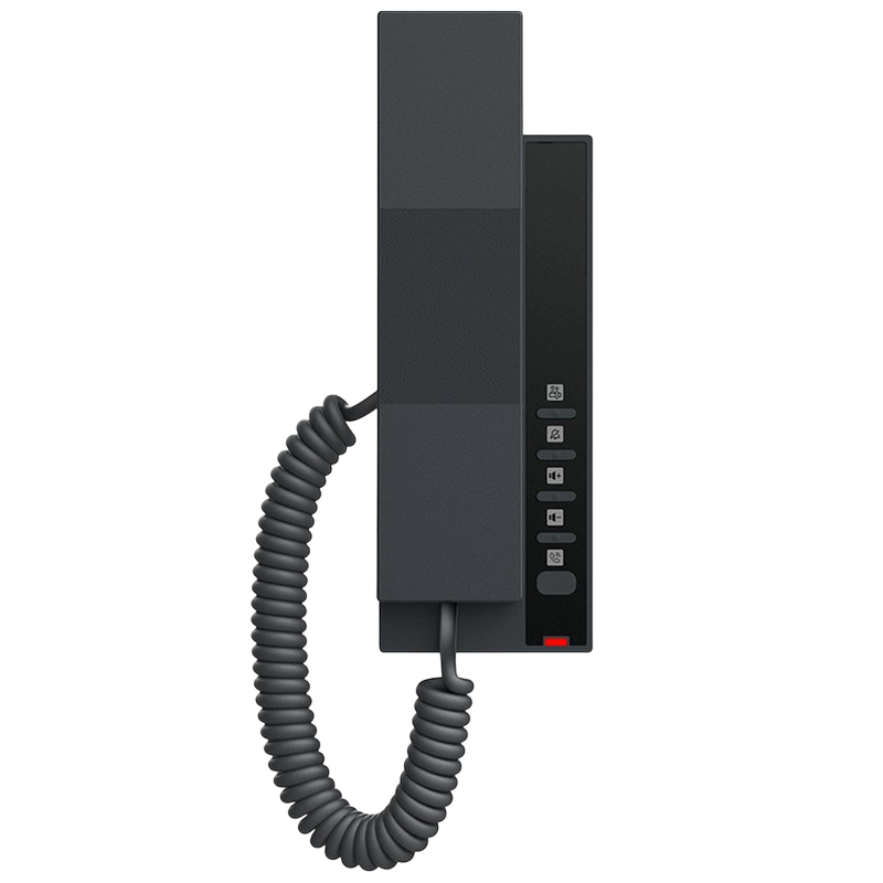 Fanvil H601W, Black, Hotel VoIP phone, no screen, 2 SIP, Wi-Fi 6, RJ45, DC Power