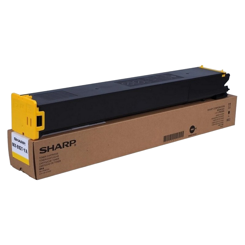 Toner Sharp MX-61GTYA, Yellow