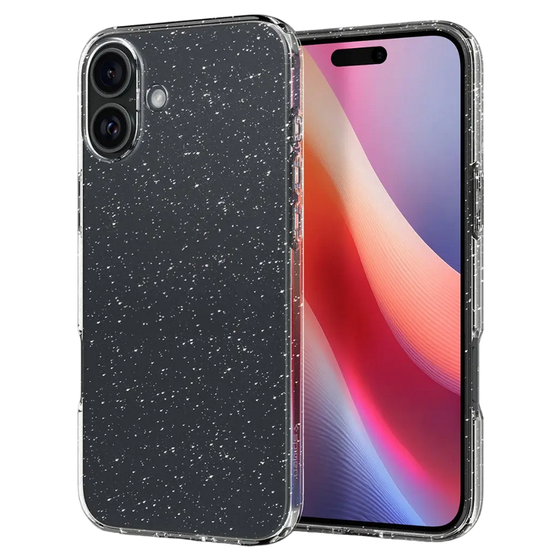 Spigen iPhone 16 Plus, Liquid Crystal, Glitter Crystal