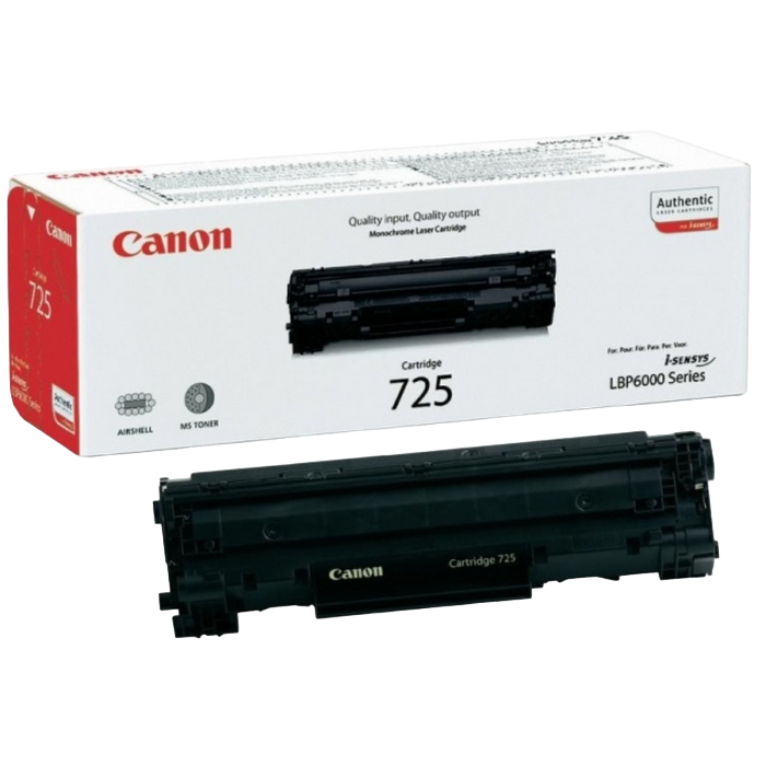 Laser Cartridge Canon 725, black