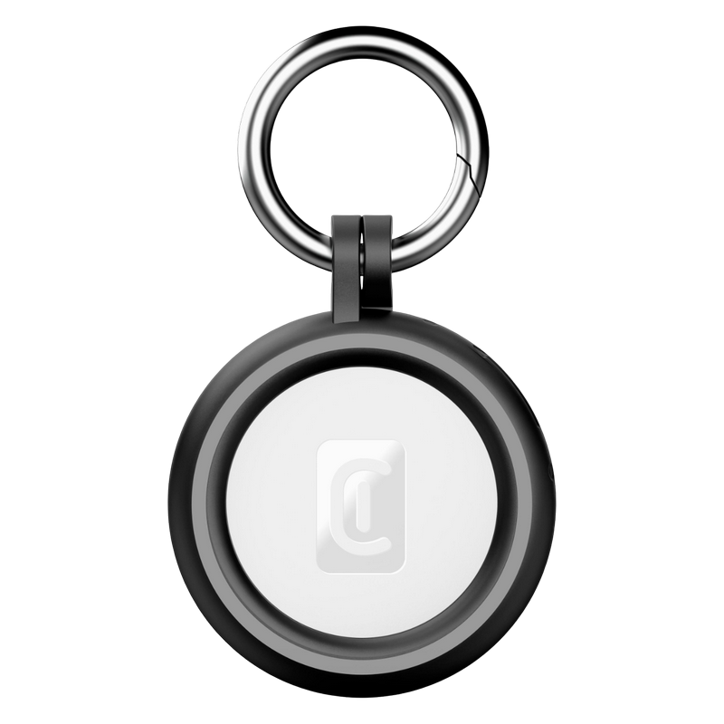 Cellular Hard Shell Ring Case AirTag/Tracy Tag, Black
