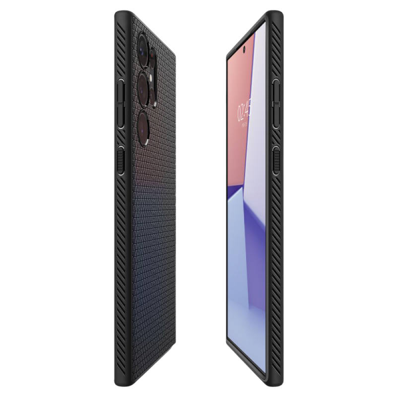 Spigen Samsung S23 Ultra, Liquid Air, Matte Black