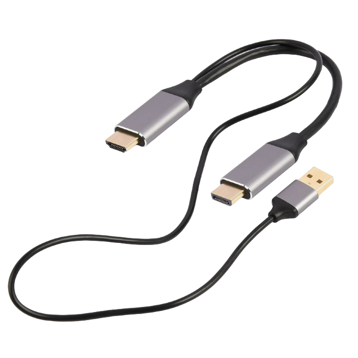 Adapter DP M to HDMI M Active 4K Cablexpert "A-HDMIM-DPM-01" Display port male to HDMI male