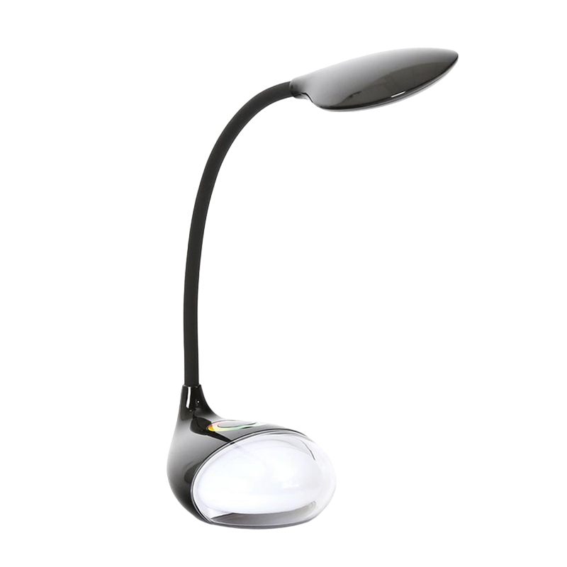 PLATINET DESK LAMP 6W + NIGHT LAMP COMPACT SIZE BLACK [44347]