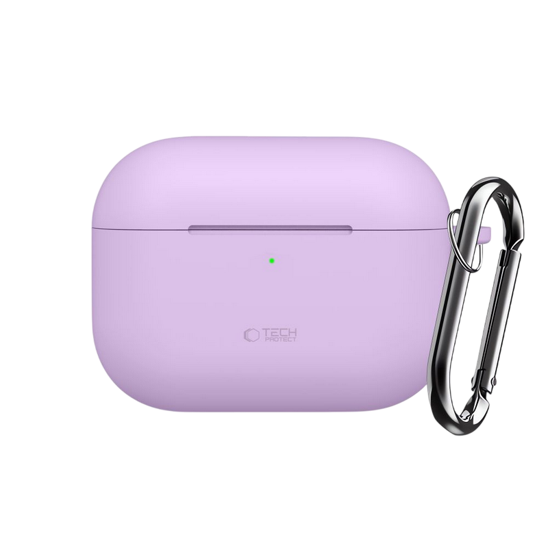 Tech-Protect Silicone Hook Apple Airpods Pro 3, Lavender