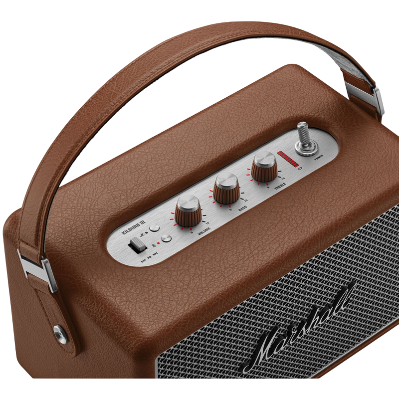 Marshall Kilburn III Portable Bluetooth Speaker - Brown