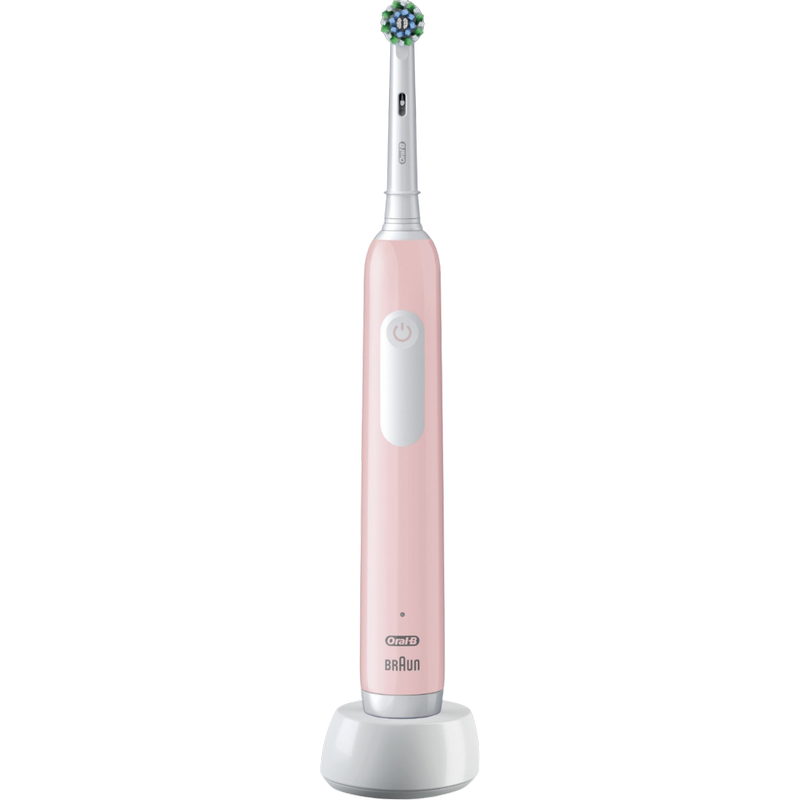 Electric Toothbrush Braun Oral-B D305.513.3 Pro Series 1 Pink Cross Action
