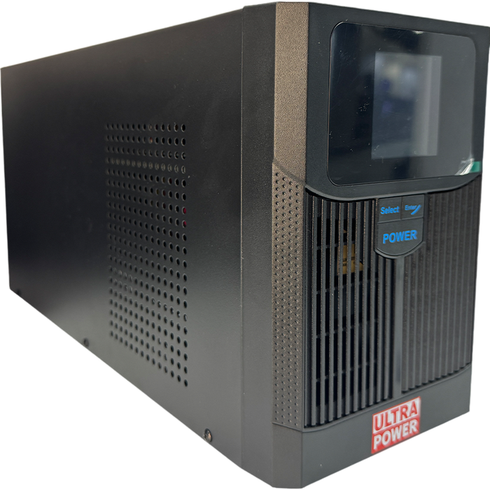 UPS Ultra Power EL-1.5K 1500VA/1050W, Tower, Pure Sine Wave, LCD, AVR, USB, RJ11/RJ45, 2*Schuko sockets, metal case