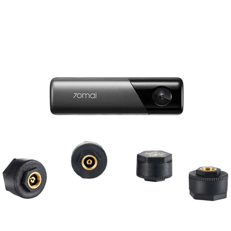 70mai M500 Camera Auto 64GB+Midrive T04 Bundle, Black