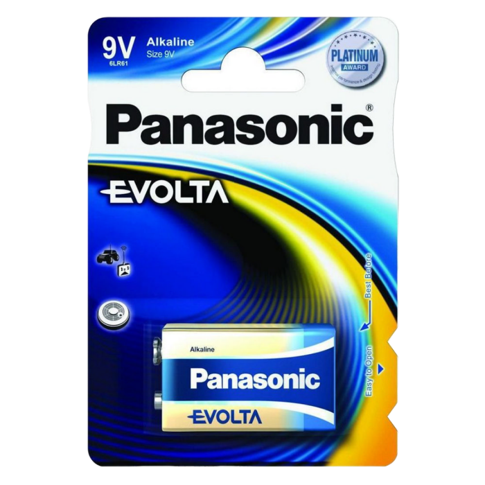 Crona 9V Panasonic "EVOLTA" Blister*1, Alkaline, 6LR61EG/1B