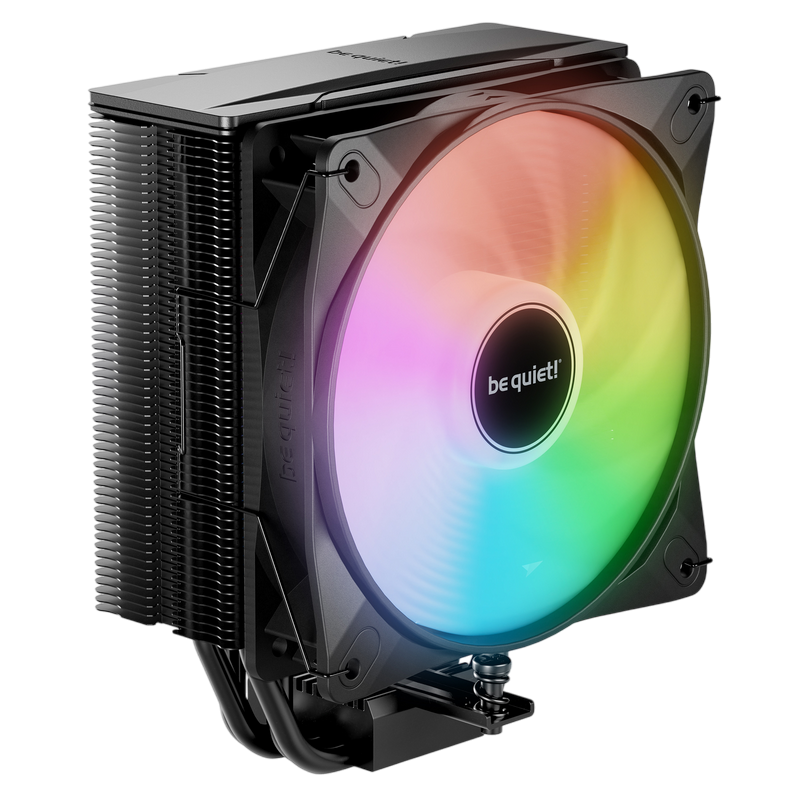 AC be quiet! "Pure Rock 3 LX" (12.4-31.2dBA, 2000RPM, 61.8 CFM, 120mm, ARGB, PWM, 190W, 4x6mm, 570g.)