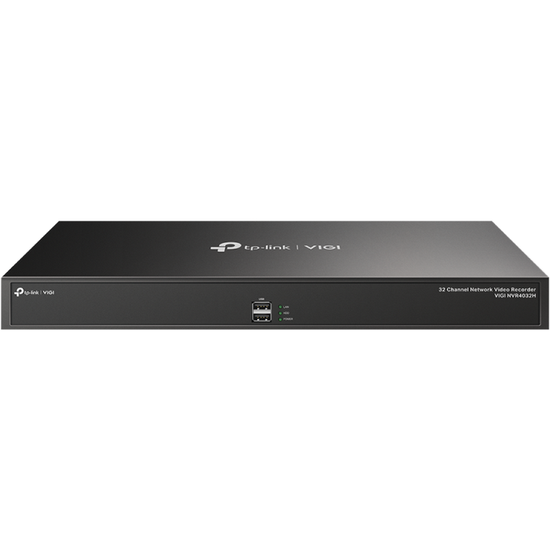 TP-Link 32 Channel Network Video Recorder "VIGI NVR4032H", AI, 4xSATA up to 64TB, 2xGbit LAN, RS232, Alarm IN/OUT 16/4, USB3.0, 2xUSB2.0