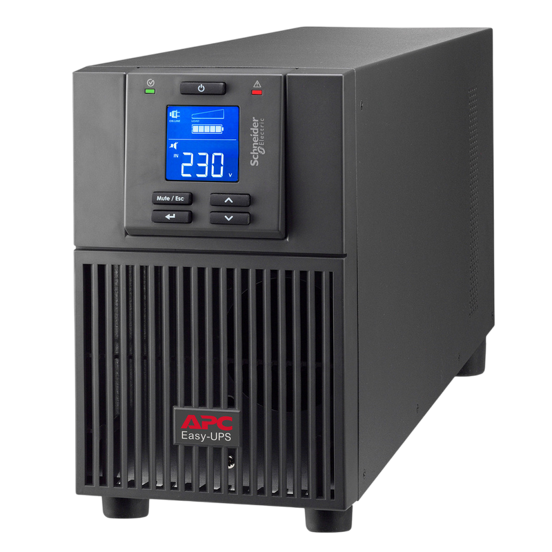 APC Easy UPS SRV2KI-E 2000VA/1800W, Tower, Sinewave, Online, LCD, AVR, USB, RS232, Comm. slot, 4*C13