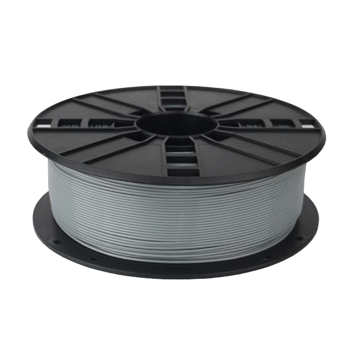 PLA 1.75 mm, Grey Filament, 1 kg, Gembird, 3DP-PLA1.75-01-GR