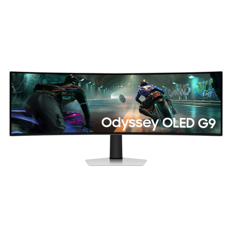 49" SAMSUNG Odyssey G9 G910,White,OLED,5120x1440,144Hz,0.03ms,250cd,HDR10,HDMI+DP+TypeC