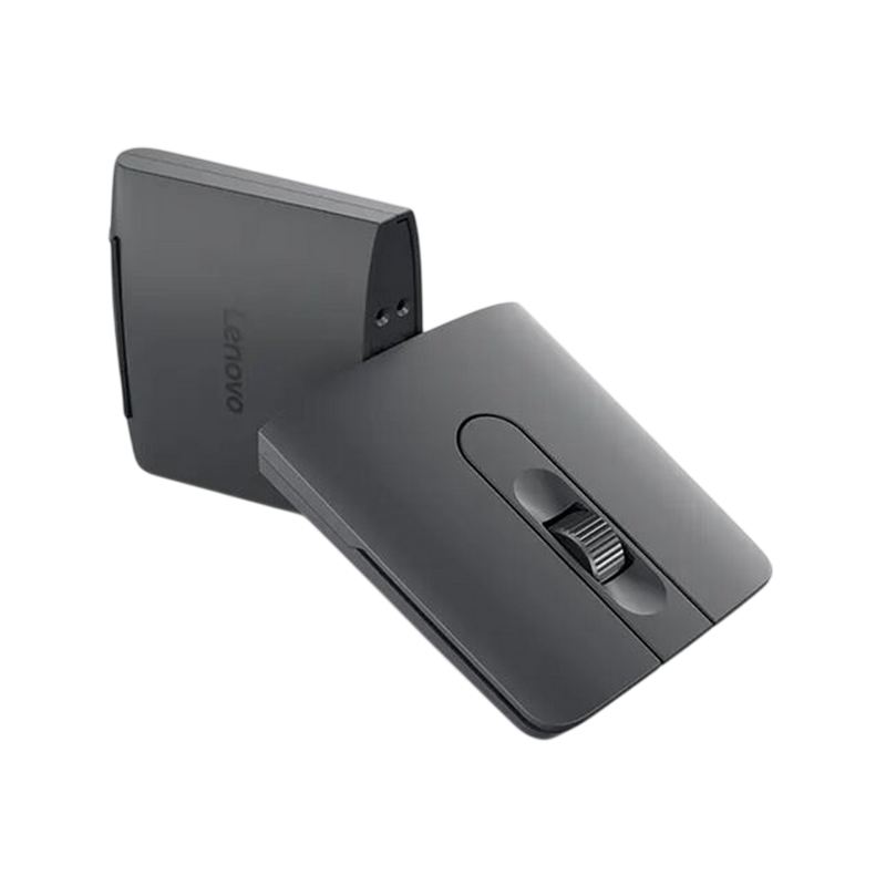 Wireless Mouse ThinkPad BT Presenter, Ultraslim, Recheargeble, 1200/1600/2400 dpi, 7 buttons, IR Optical sensor, 60g., BT 5, Grey