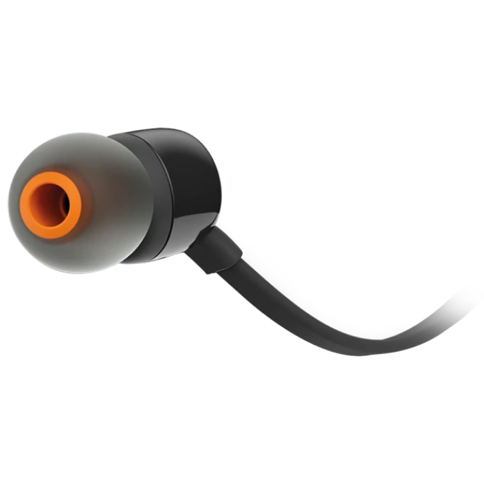 Earphones JBL T110 Black.