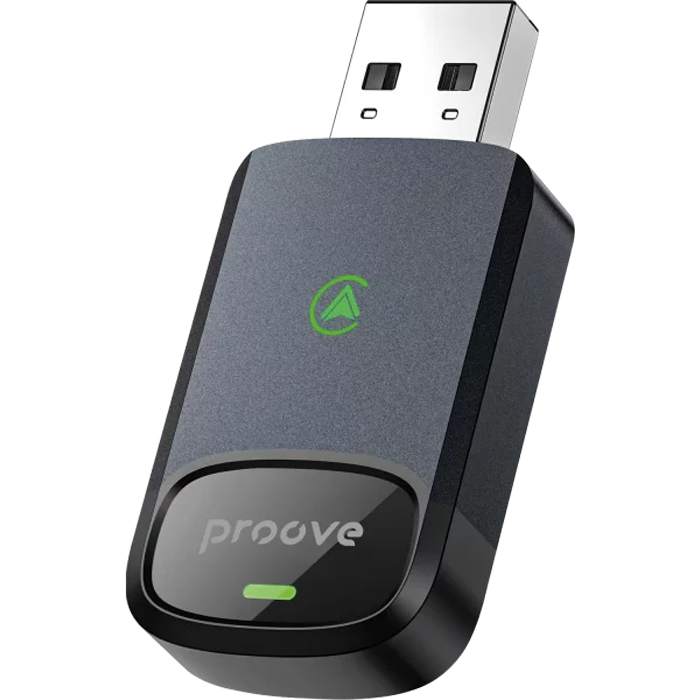 Wireless Car Adapter Proove Unity, Gray