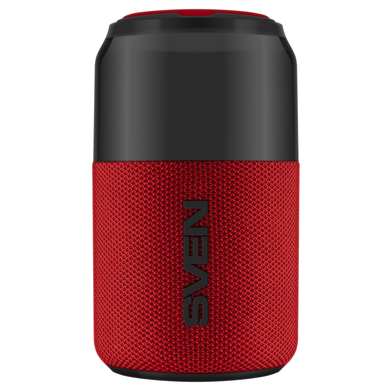 Speakers SVEN "PS-130" 10W, TWS, Bluetooth, USB, 1800mA*h, Red