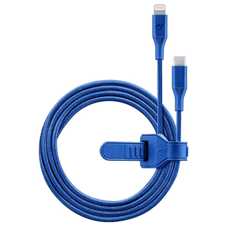 Type-C to Lightning Cable Cellular, Satellite MFI, 1M, Blue