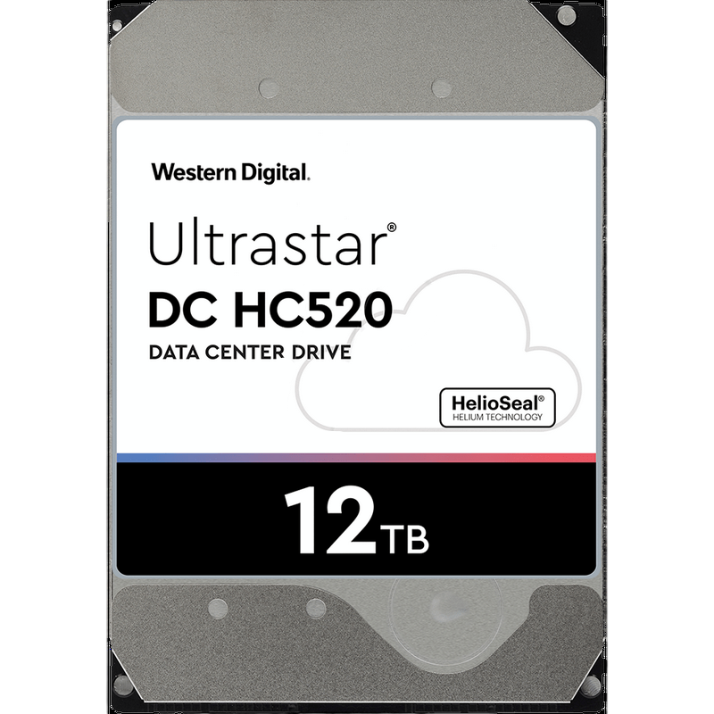3.5" HDD 12.0TB-SATA-256MB Western Digital Ultrastar HE12 (0F30146)