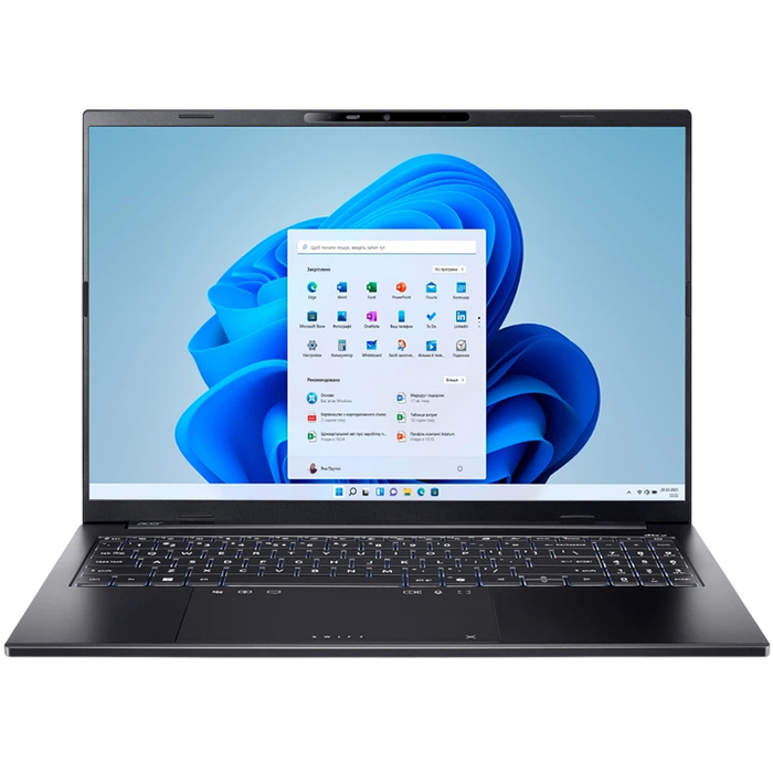 NB Acer 16.0" Swift Go 16 AI OLED A16-52M Black (Core Ultra 9 288V 32Gb 1Tb Win 11)