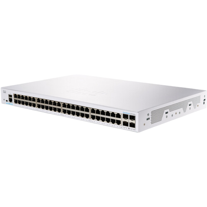 48-port Gigabit Smart Switch Cisco CBS250-48T-4X, 4x10G SFP+