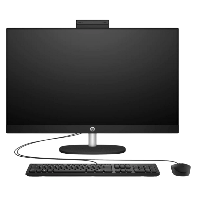 HP AIO 27-cr1005ci Black (27" FHD IPS 300nit Core Ultra 7 155U 1.7-4.8GHz, 16GB, 512GB SSD, HAS, Wired KB&MS, FreeDOS)