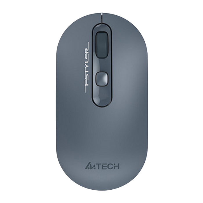 Wireless Mouse A4Tech FG20, 1200-2000 dpi, 4 buttons, 85g, Ambidextrous, 4-Way Wheel, 2xAAA, 2.4Ghz, Ash Blue