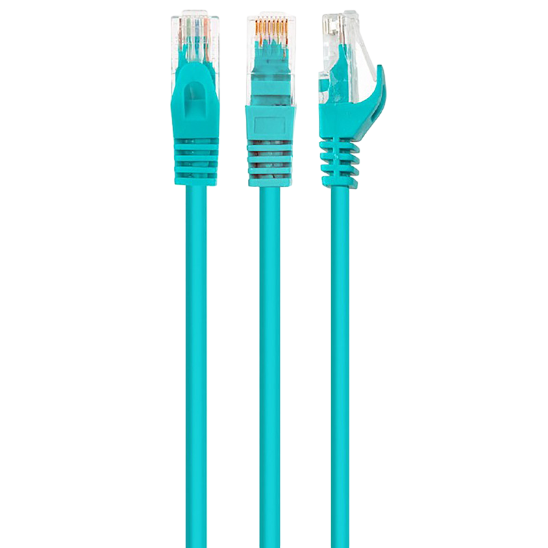 Patch Cord Cat.6U 5m, Green, PP6U-5M/G, Cablexpert, Stranded Unshielded