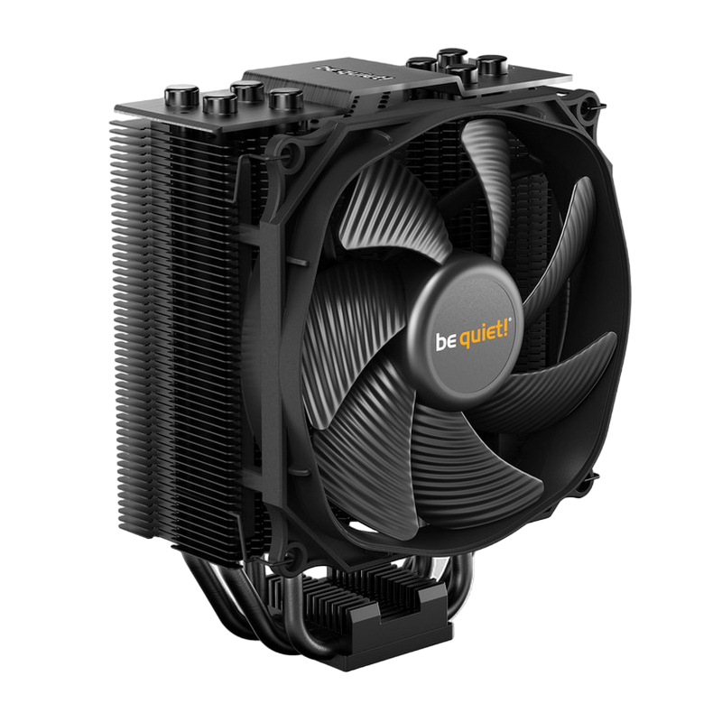 AC be quiet! "Dark Rock Slim" (11-23,6dBA, 1500RPM, 50.5 CFM, 120mm, PWM, 180W, 4x6mm, 620g.)