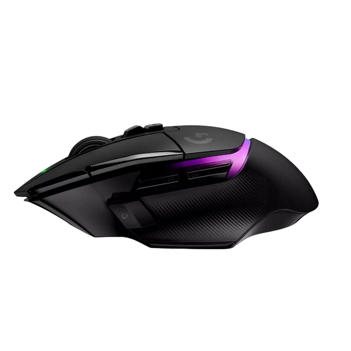 Gaming Wireless Mouse Logitech G502 X Plus, 25.6k dpi, 13 buttons, 400IPS, 40G, 106g, 1000Hz, 130h, Ergonomic, Hyper Scroll, RGB, 2.4Ghz, Black