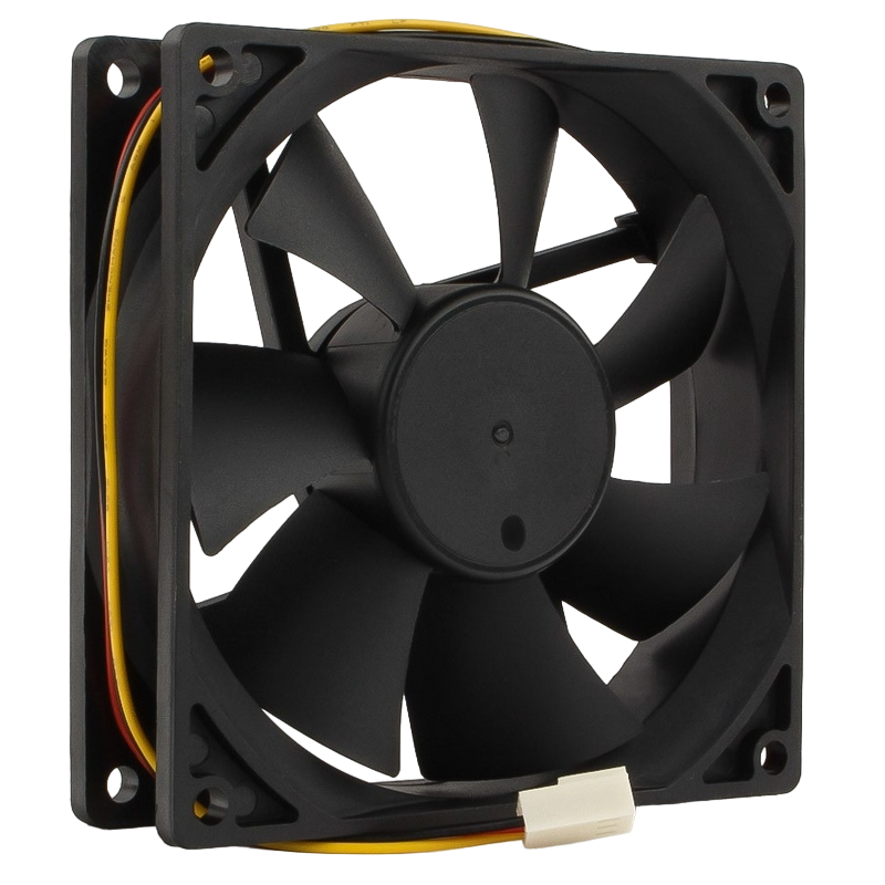 PC Case Fan Gembird FANCASE2/BALL, 90x90x25 mm, 26db, 20CFM, 2500RPM, Ball bearing