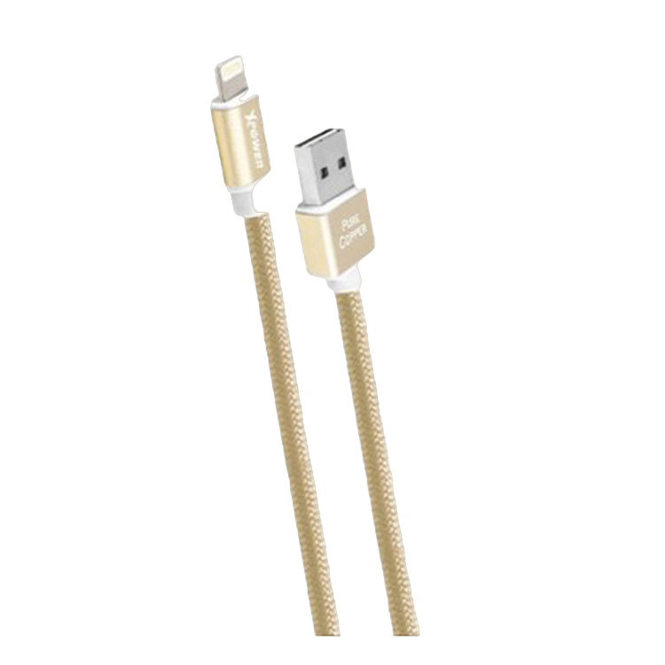 Xpower Type-C cable, Nylon Gold.