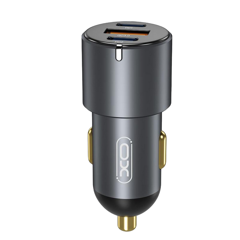 Car Charger XO, PD 30W+QC3.0 30W, CC45, Black
