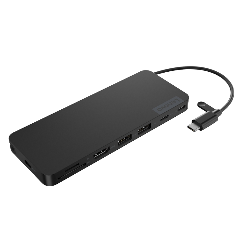 Lenovo USB-C Slim Travel Dock (4X11N40212), No AC adapter!