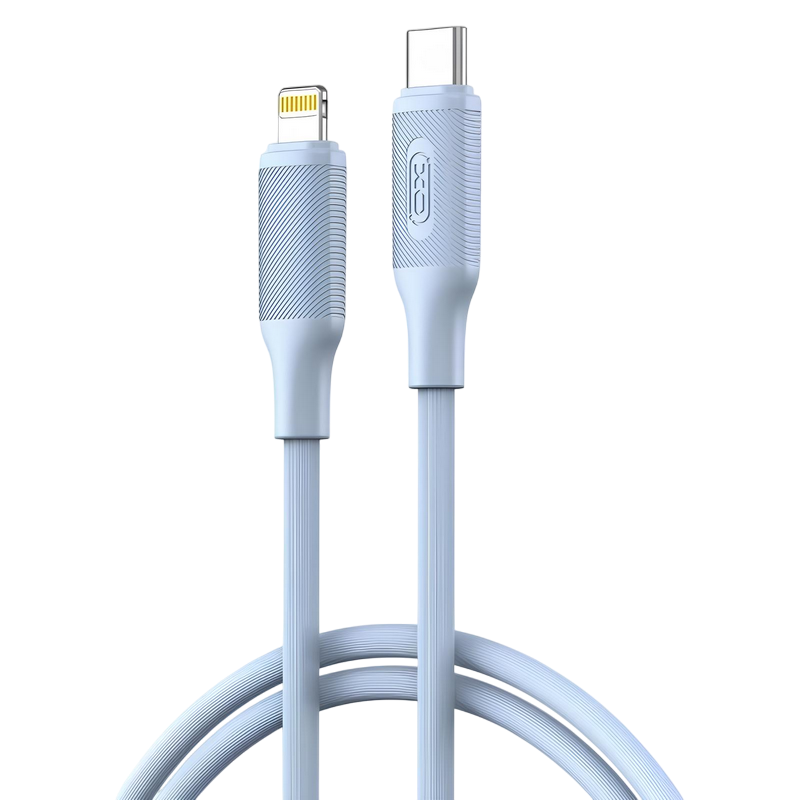 Type-C to Lightning Cable XO, PD fast charging 27W, NB-Q265A, Blue